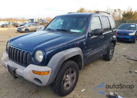 2004 Jeep Liberty Sport from USA, damaged, VIN 1J4GL48K74W294254